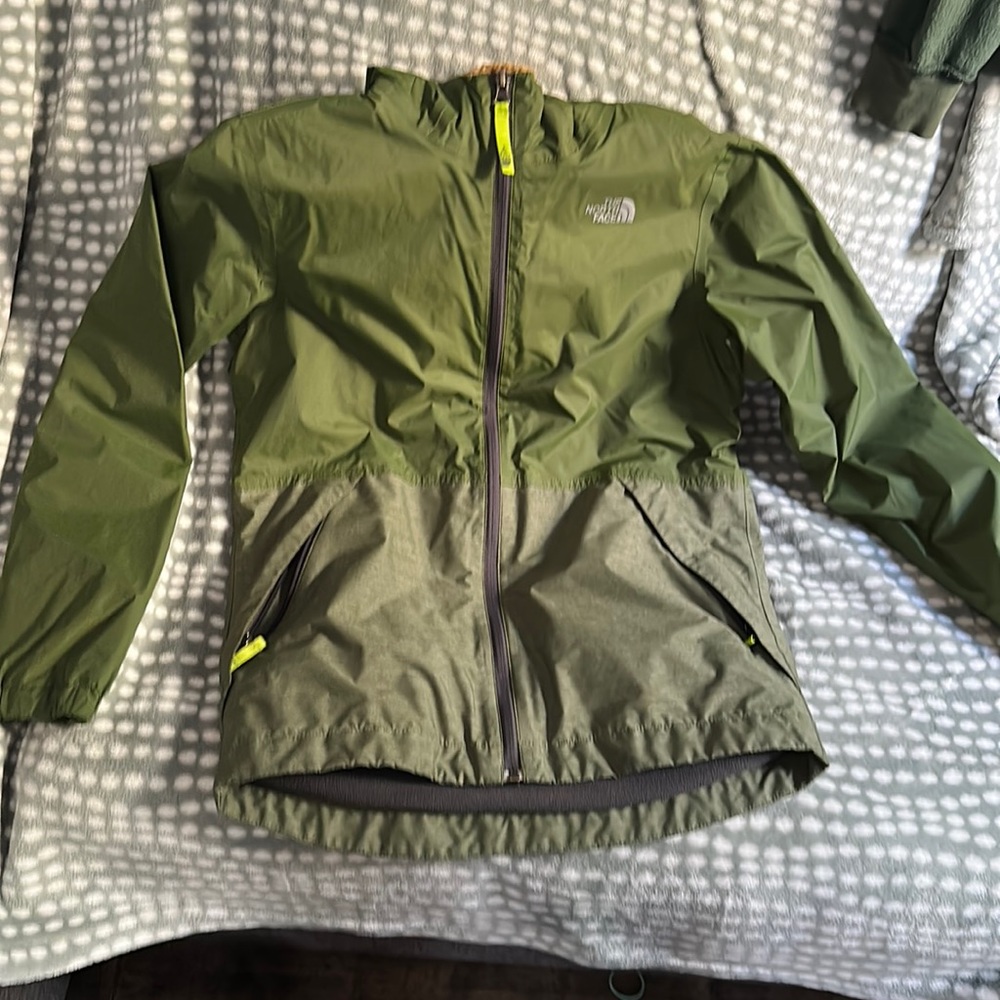 The North Face youth fleece lined windbreaker